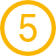 number-five-in-circular-button