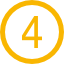 number-four-in-circular-button